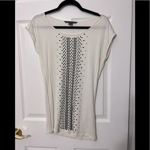 Armani Exchange top w/design